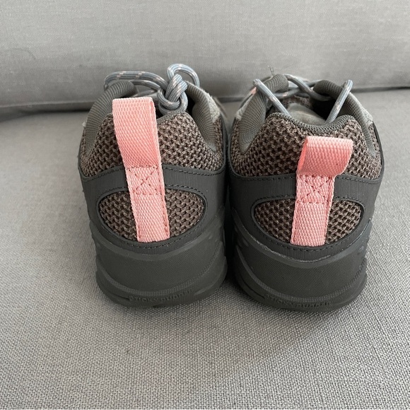 Merrell Alverstone Hiking Shoes Aluminum Grey Pink Low Lace Up Women’s Size 8.5 - Picture 3 of 9
